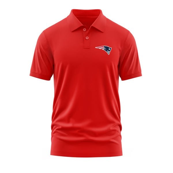 New England Patriots Kırmızı Polo Tişört