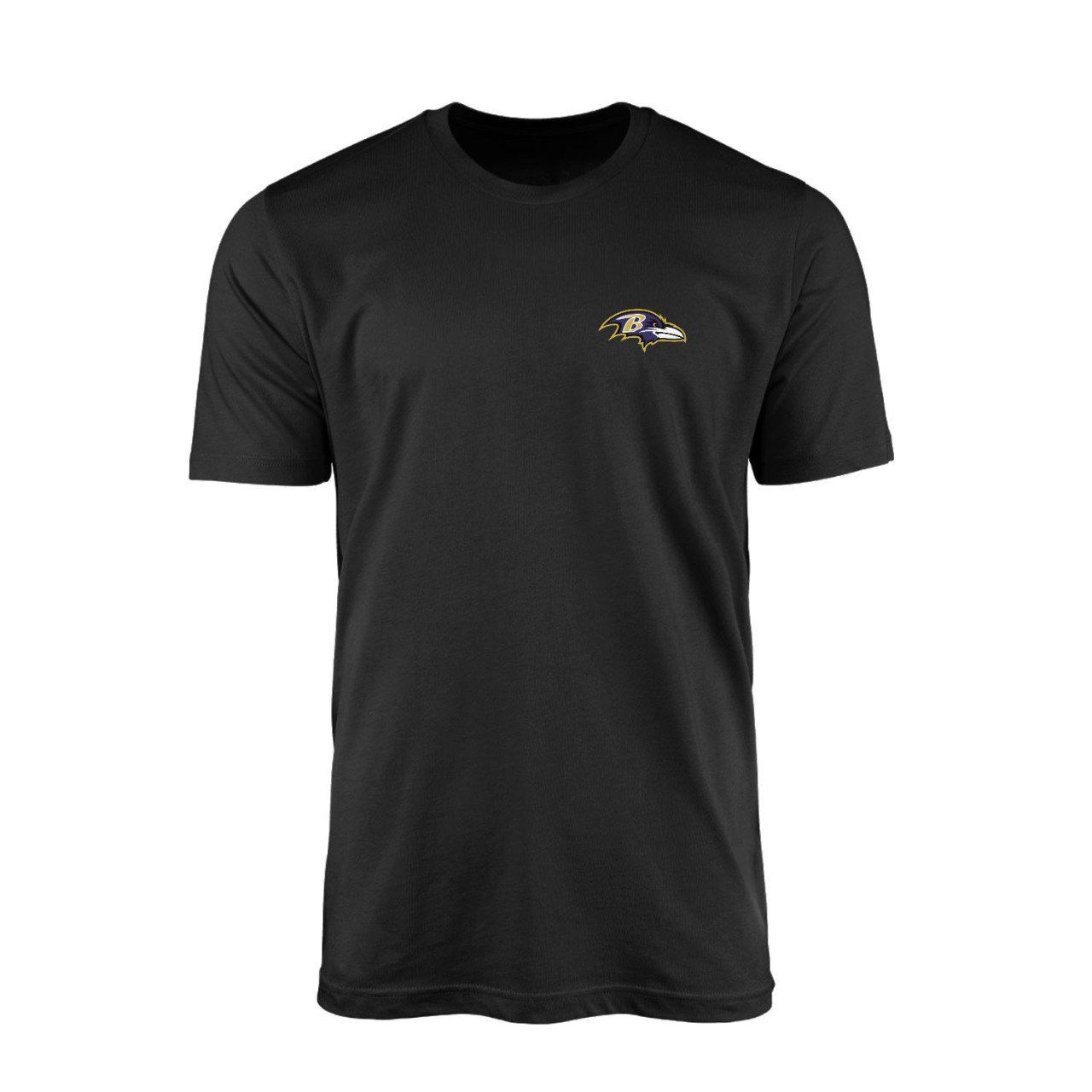 Baltimore Ravens Superior Logo Siyah Tshirt