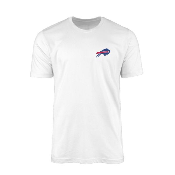 Buffalo Bills Superior Logo Beyaz Tshirt