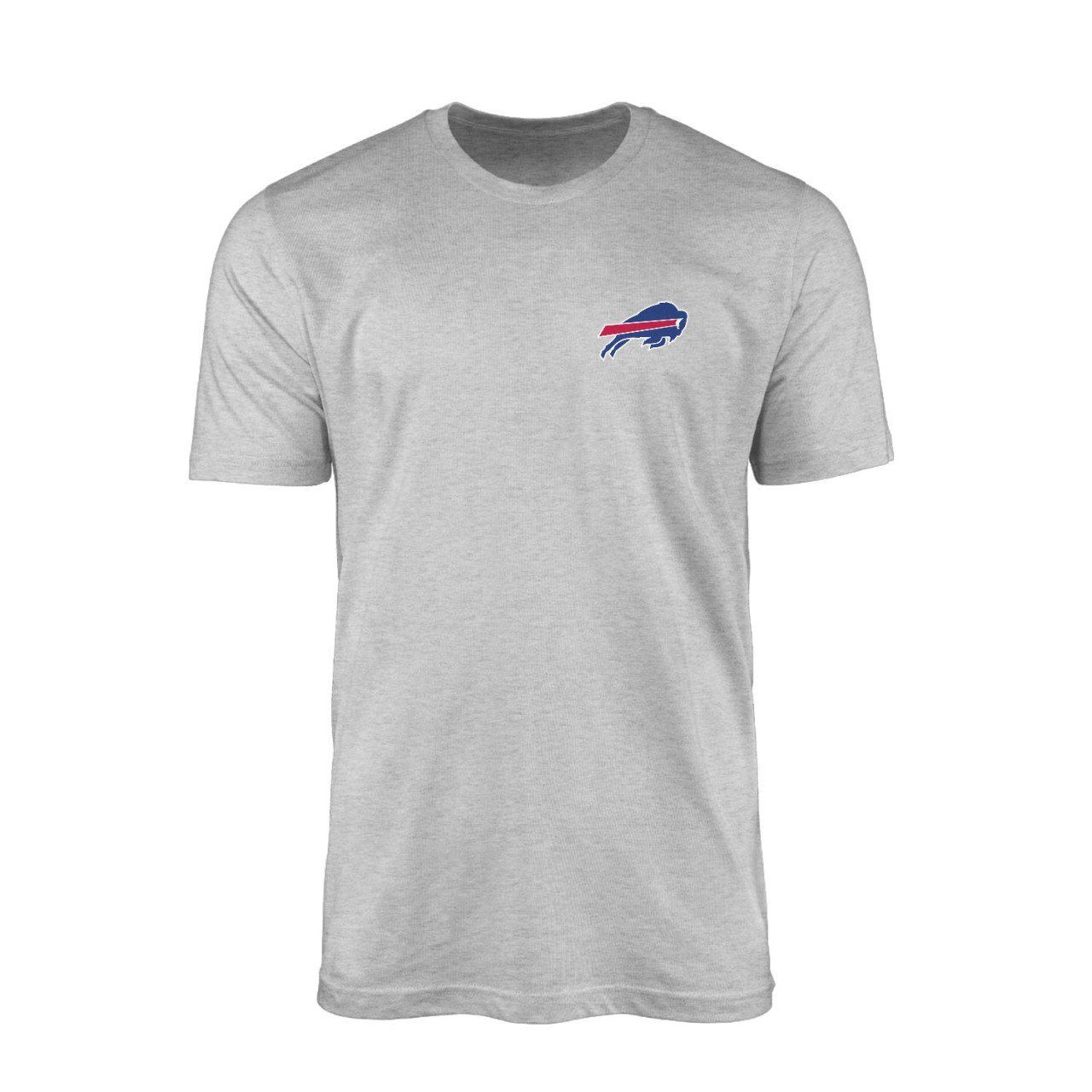 Buffalo Bills Superior Logo Gri Tshirt