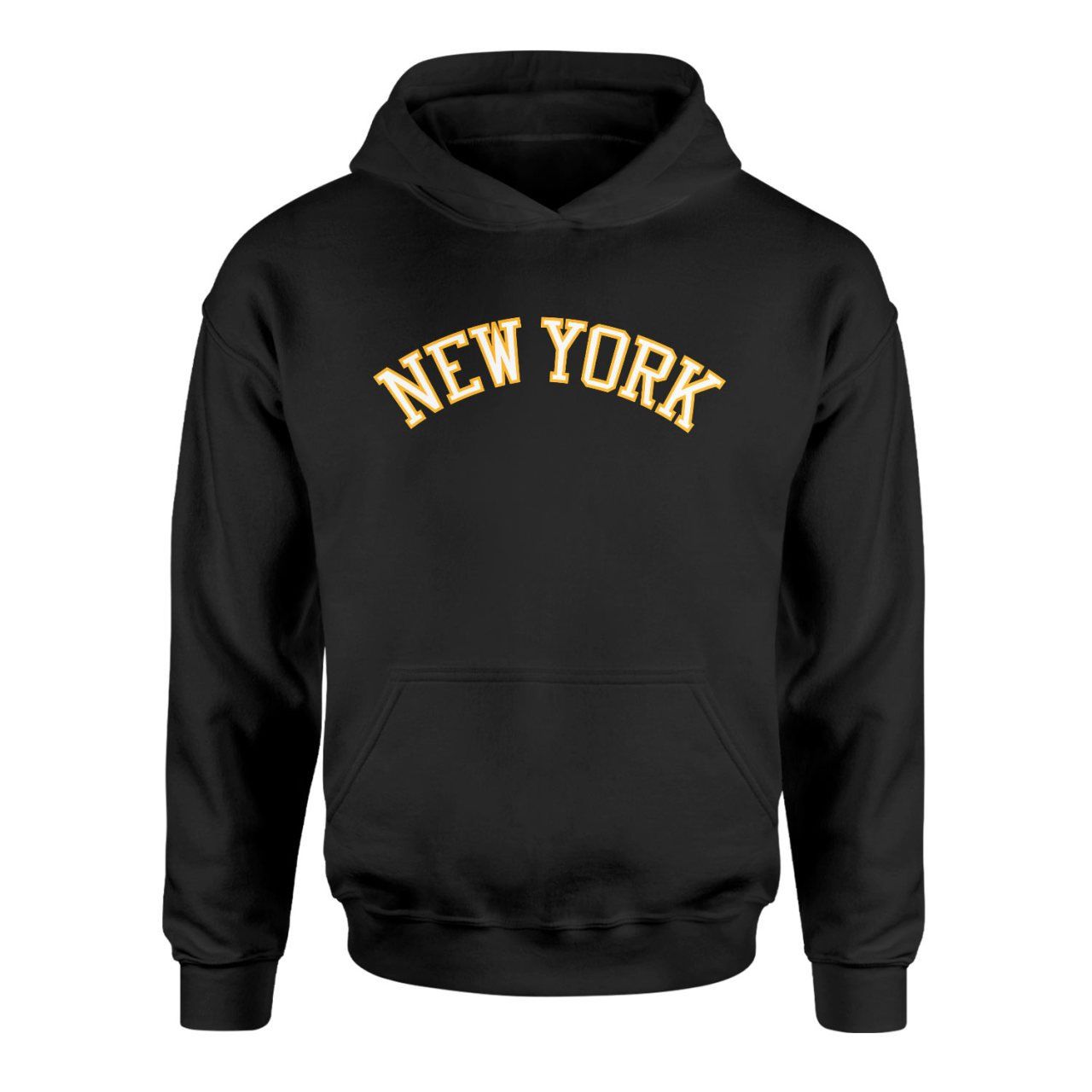 New York Arch Siyah Hoodie