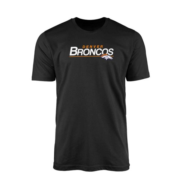 Denver Broncos Siyah Tişört