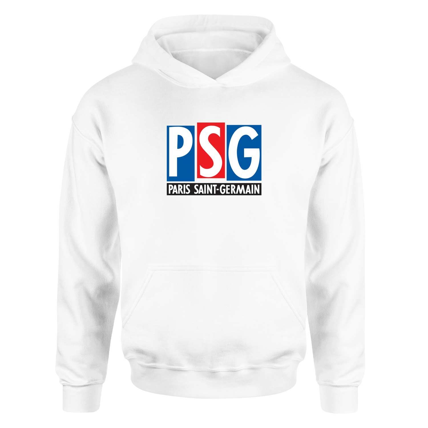PSG Vintage Beyaz Hoodie
