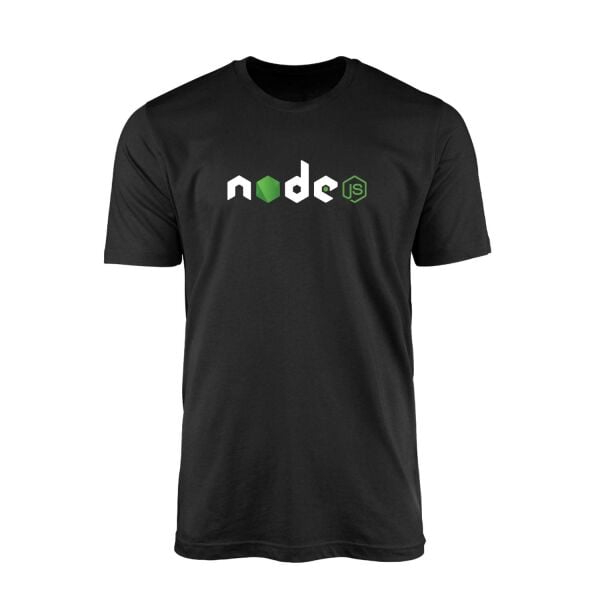 node.js Siyah Tişört