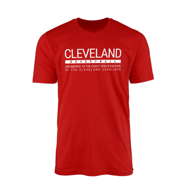Cleveland Basketball Kırmızı Tshirt
