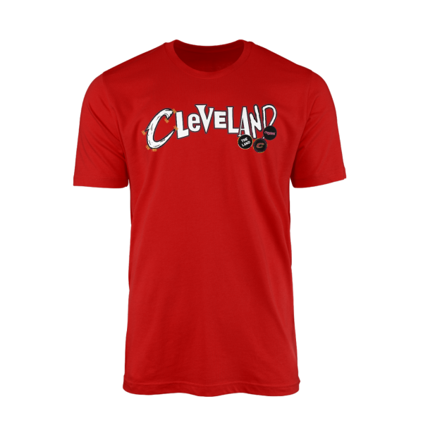 Cleveland City Edition Kırmızı Tshirt