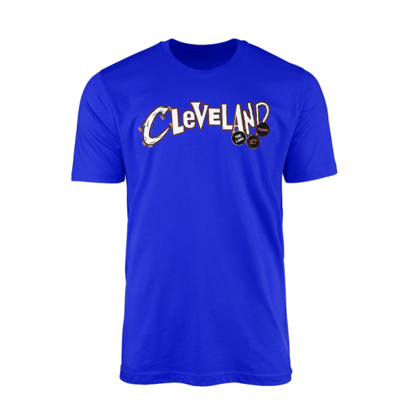 Cleveland City Edition Mavi Tshirt