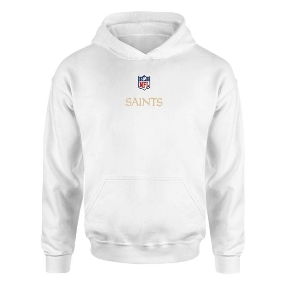 New Orleans Saints Iconic Beyaz Hoodie
