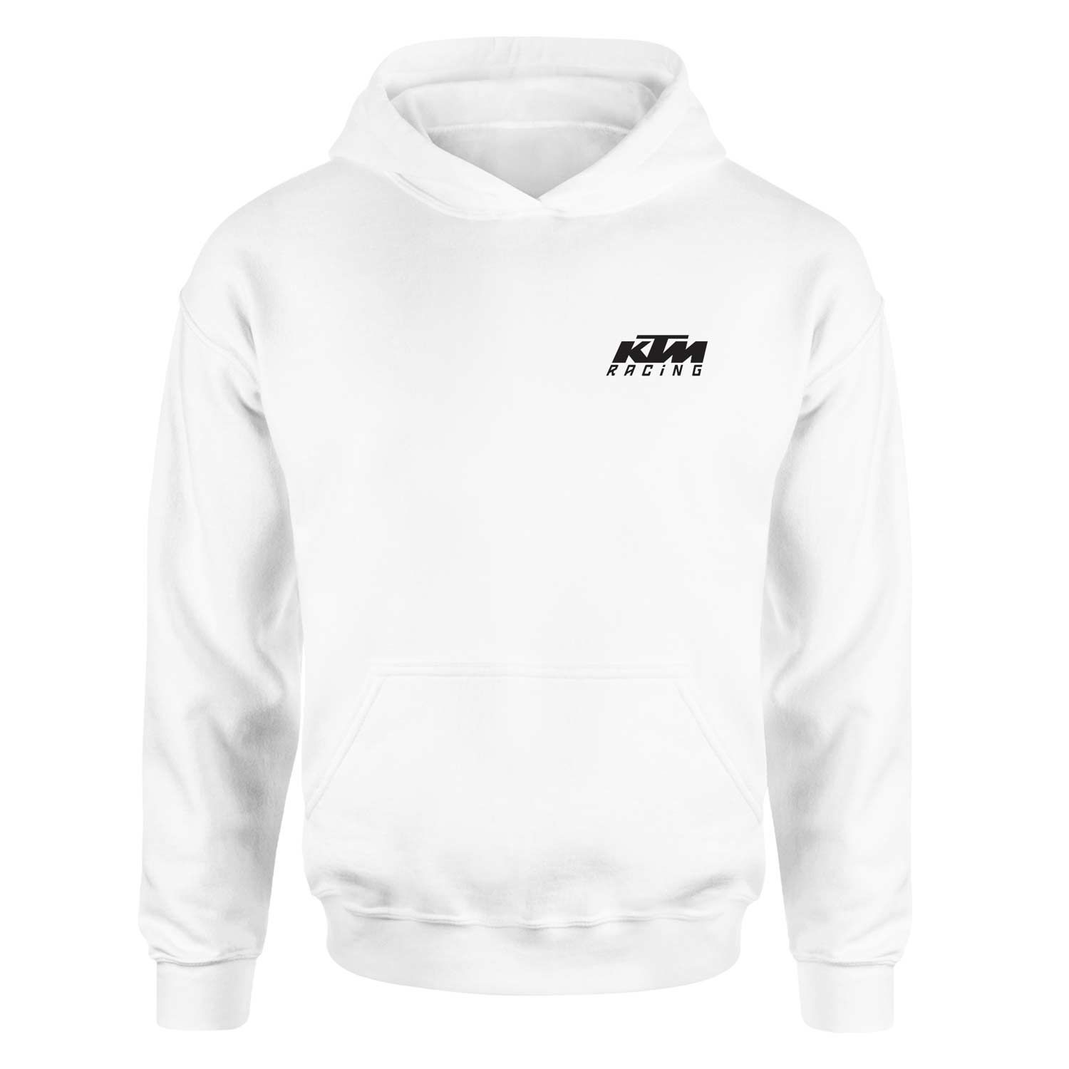 KTM Black Beyaz Hoodie