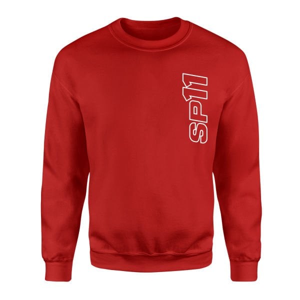 SP11 | Sergio Perez 11 Kırmızı Sweatshirt