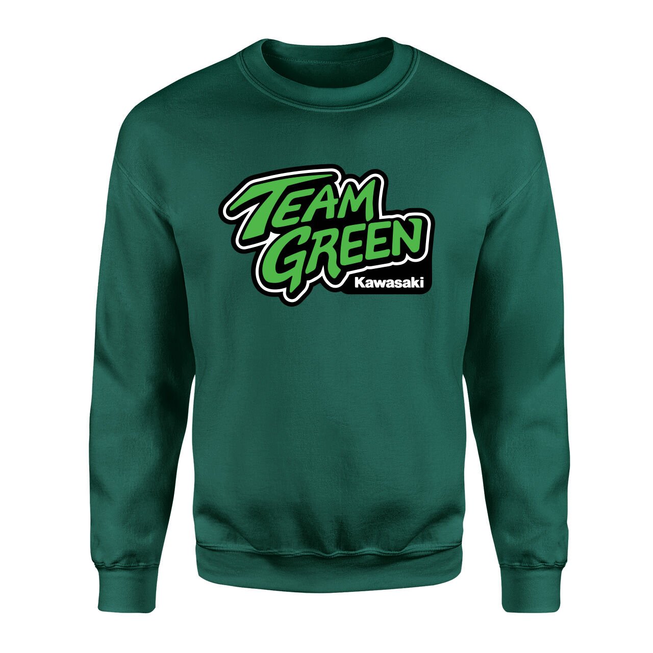 Kawasaki Team Green Nefti Yeşili Sweatshirt