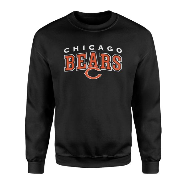 Chicago Bears Siyah Sweatshirt
