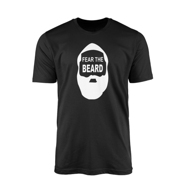 Fear The Beard Siyah Tshirt