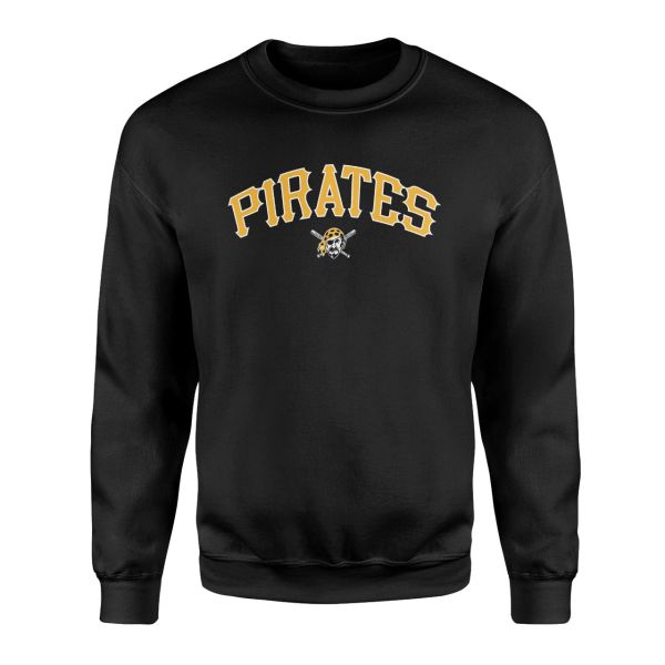 Pittsburgh Pirates Siyah Sweatshirt