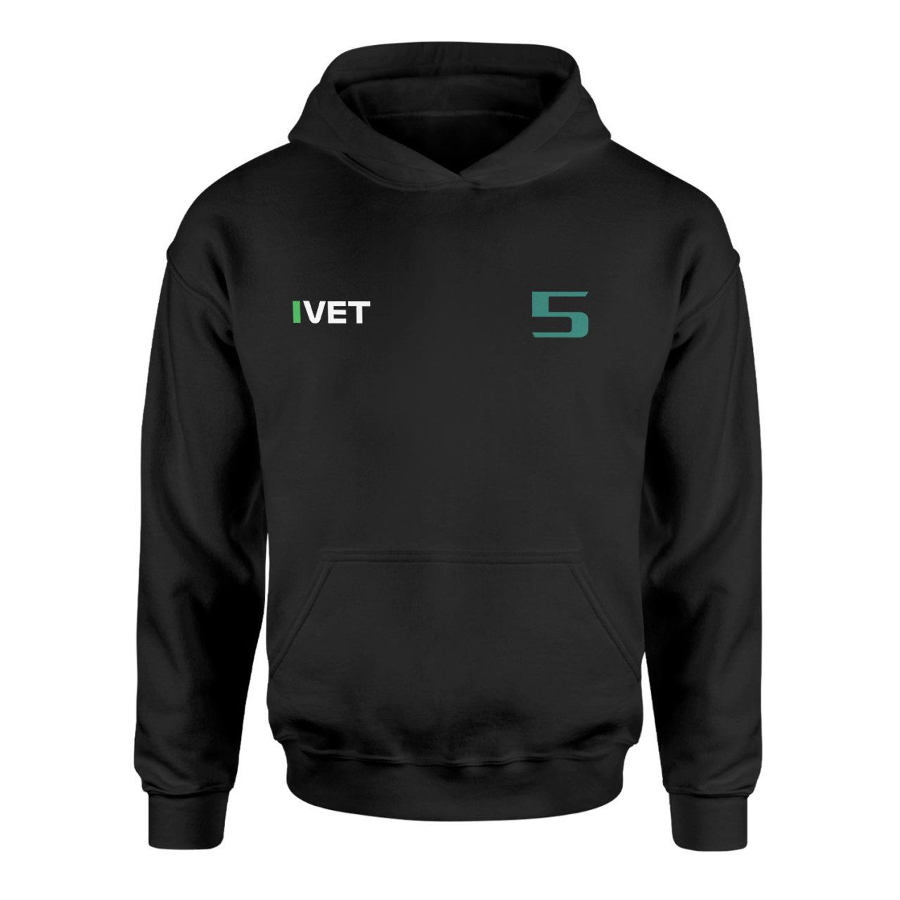 Sebastian Vettel 5 Siyah Hoodie