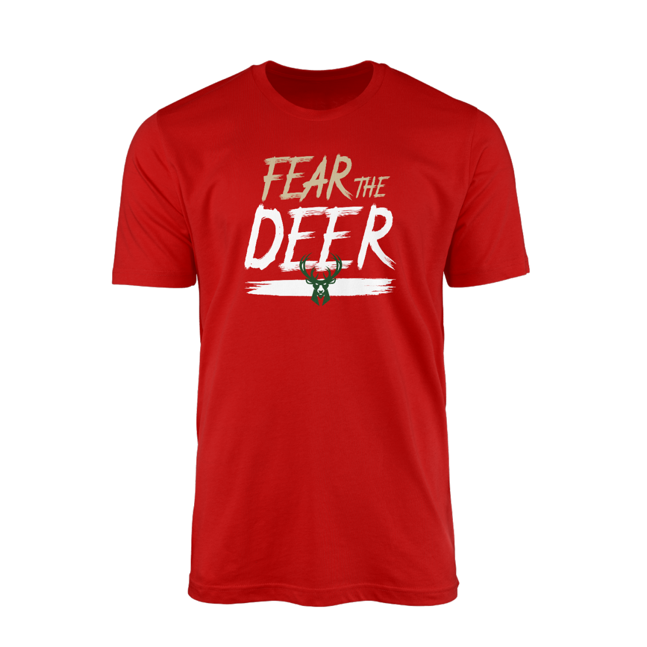 Fear the Deer Kırmızı Tshirt