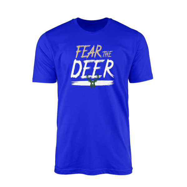 Fear the Deer Mavi Tshirt