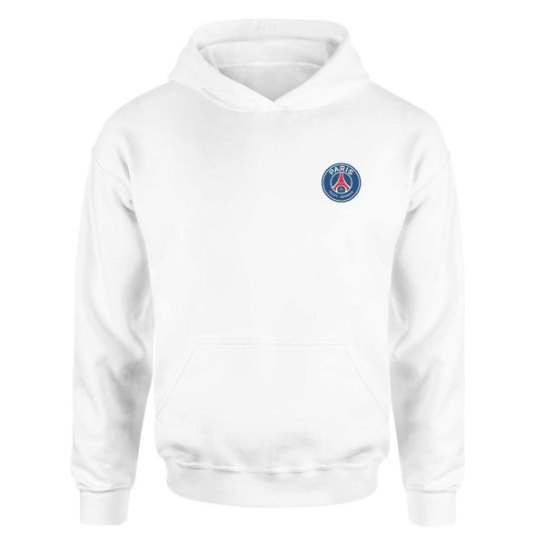 Paris Saint-Germain F.C. Beyaz Hoodie