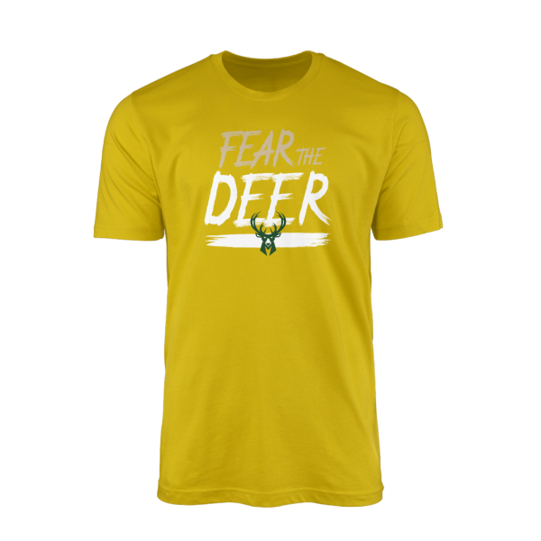 Fear the Deer Sarı Tshirt