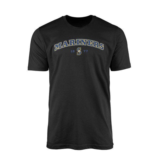 Seattle Mariners Siyah Tişört