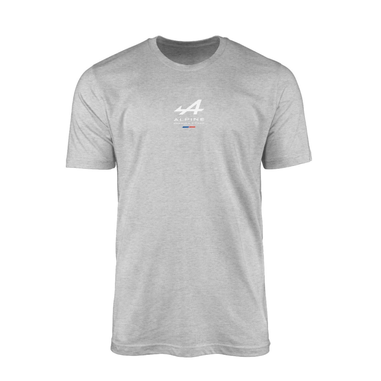 Alpine F1 Team Gri Tshirt