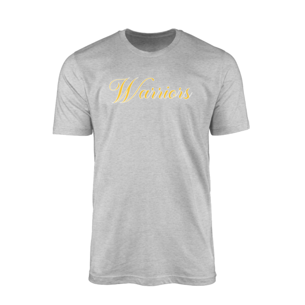 Golden State Cursive Gri Tshirt