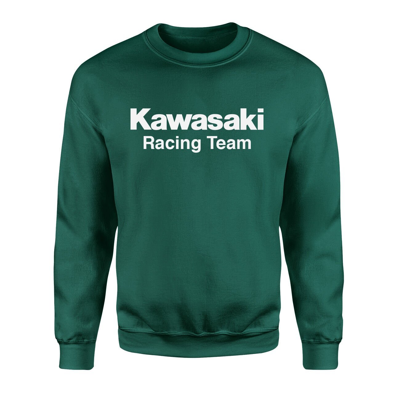 Kawasaki Racing Team Nefti Yeşili Sweatshirt