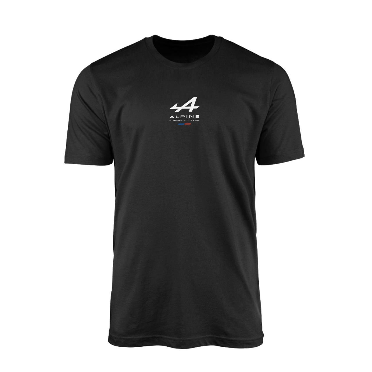 Alpine F1 Team Siyah Tshirt