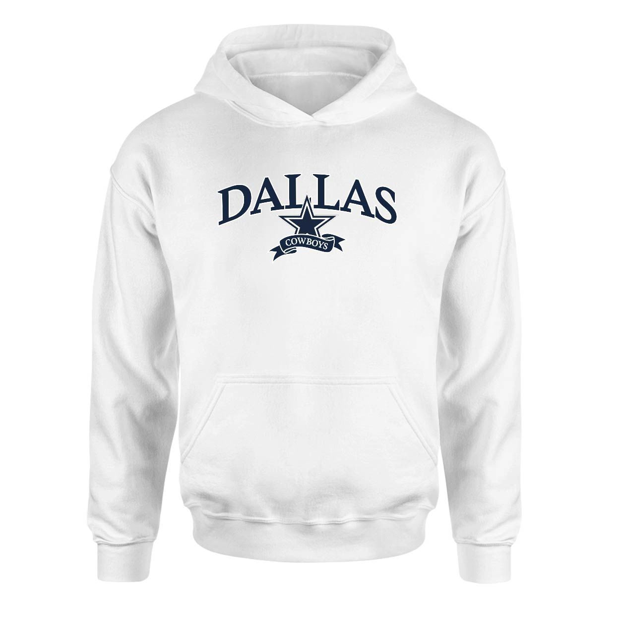 Dallas Cowboys Beyaz Hoodie