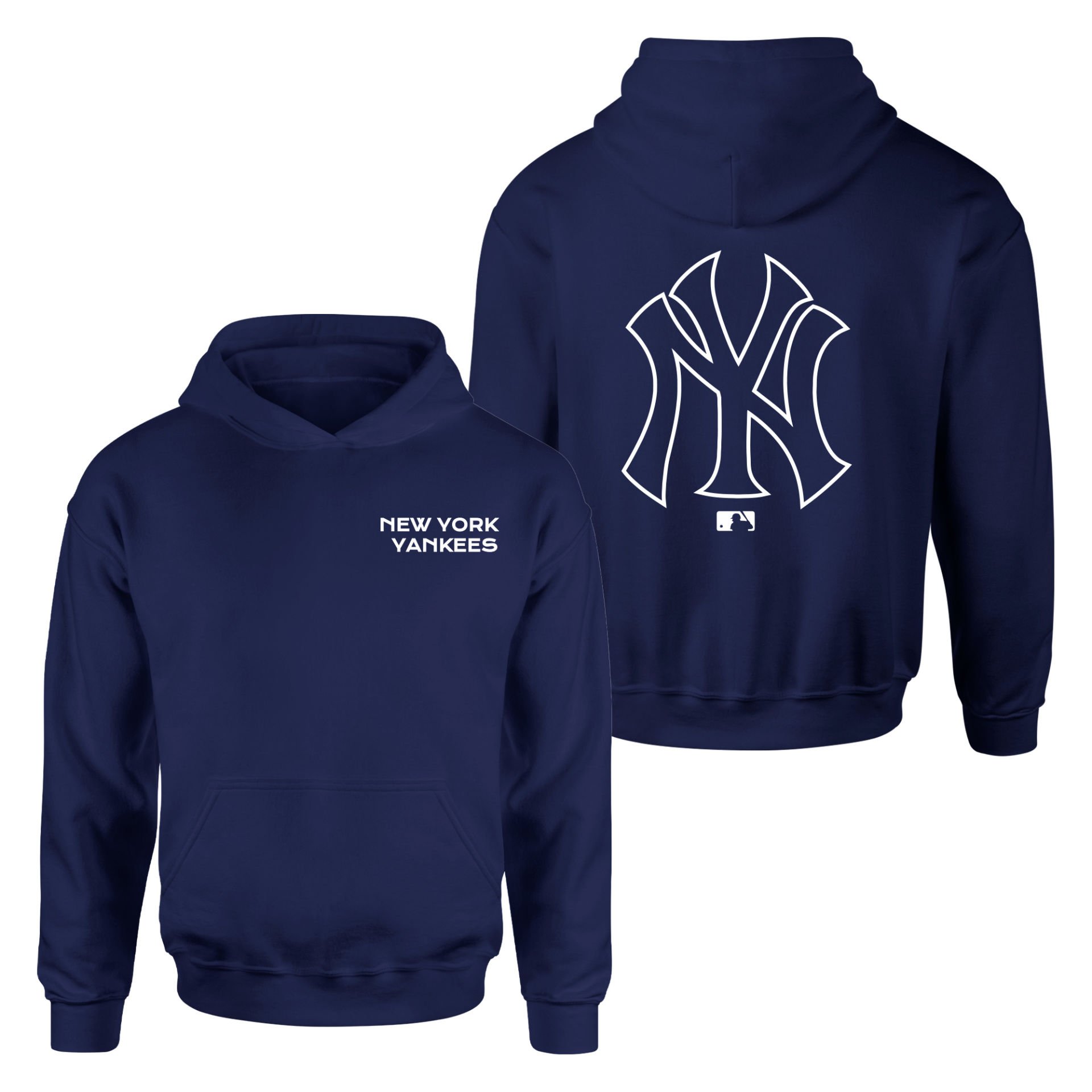 NY Yankees MLB Edition Lacivert Hoodie