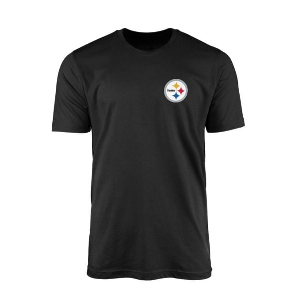 Pittsburgh Steelers Superior Logo Siyah Tshirt