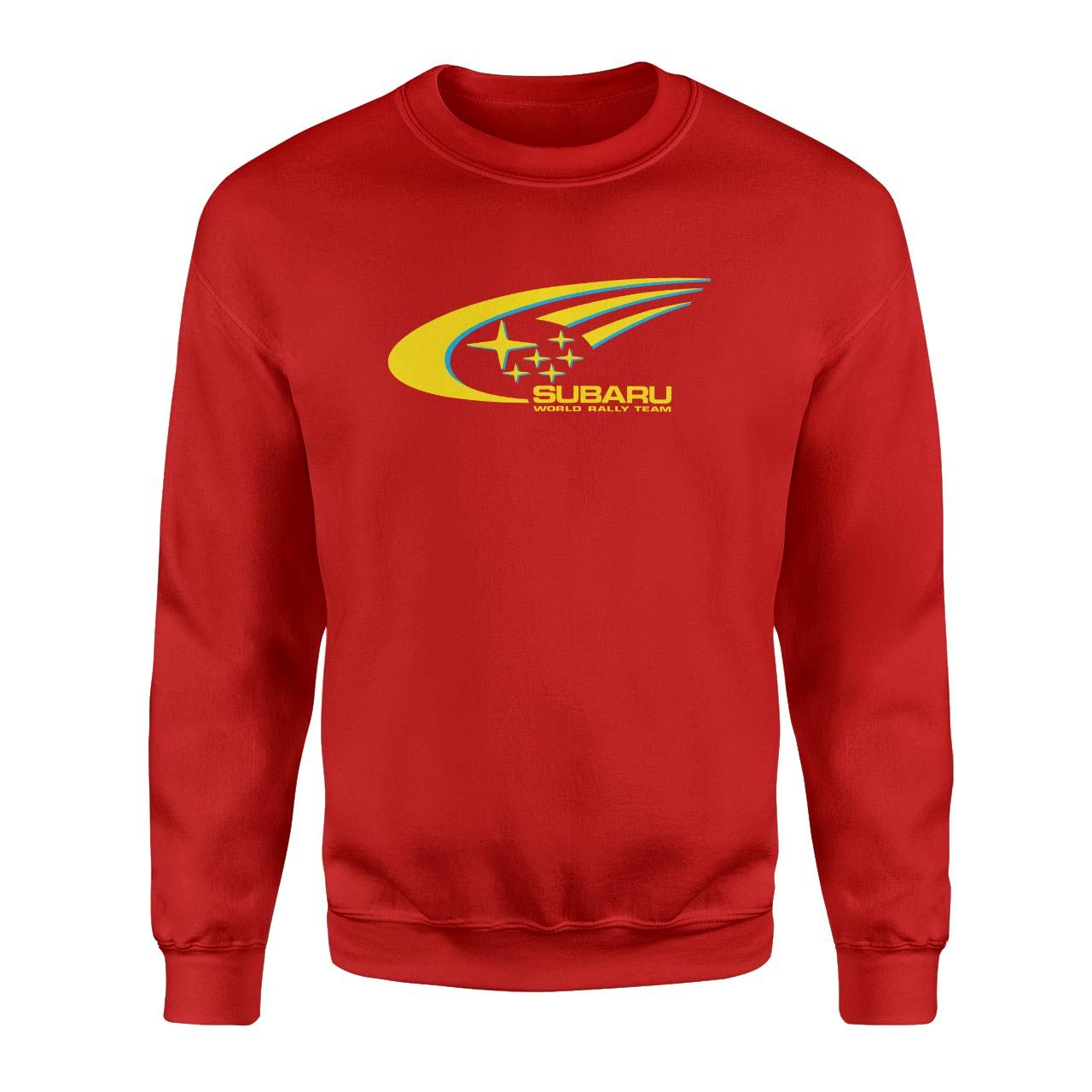 Subaru WRT Kırmızı Sweatshirt