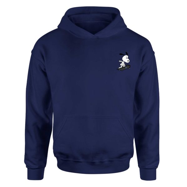 Snoopy Lacivert Hoodie