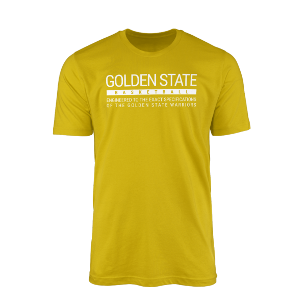 Golden State Basketball Sarı Tshirt