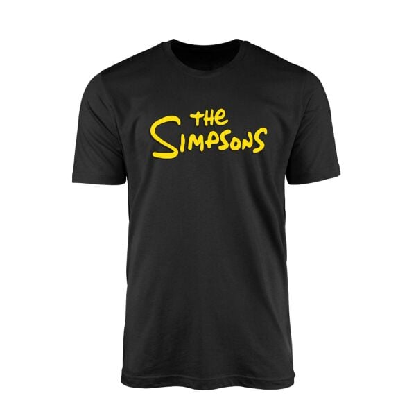 The Simpsons Siyah Tişört