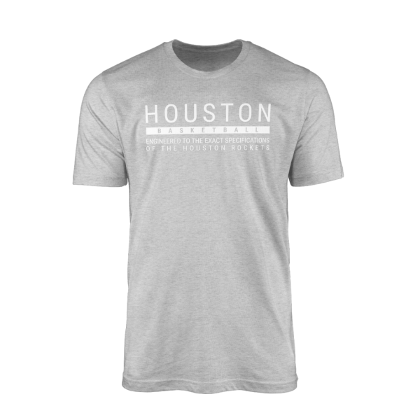 Houston Basketball Gri Tshirt