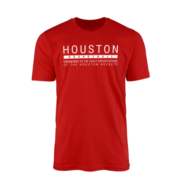 Houston Basketball Kırmızı Tshirt