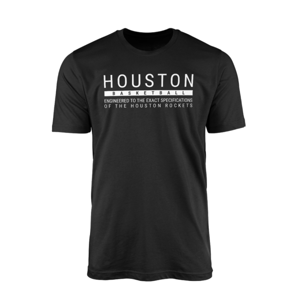 Houston Basketball Siyah Tshirt