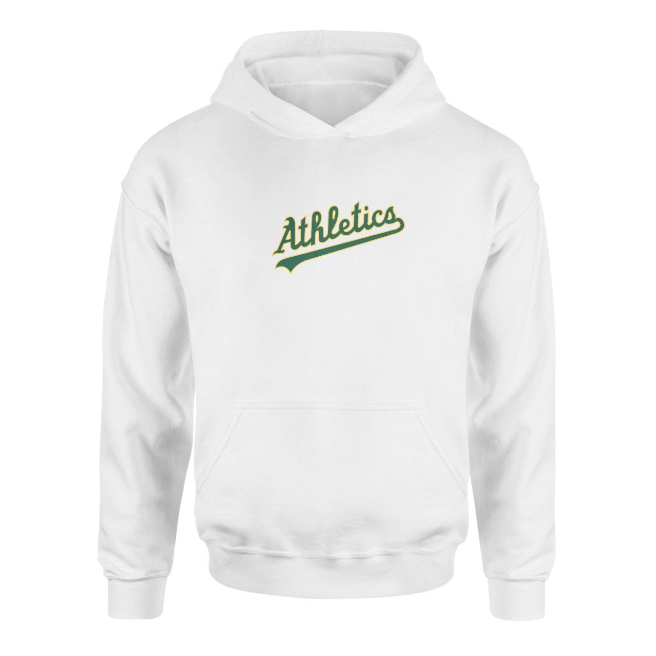 Oakland Athletics Beyaz Hoodie