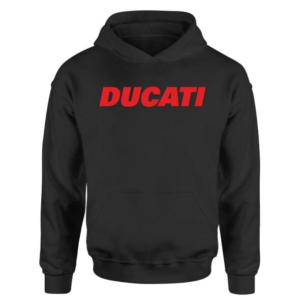 Ducati Siyah Hoodie