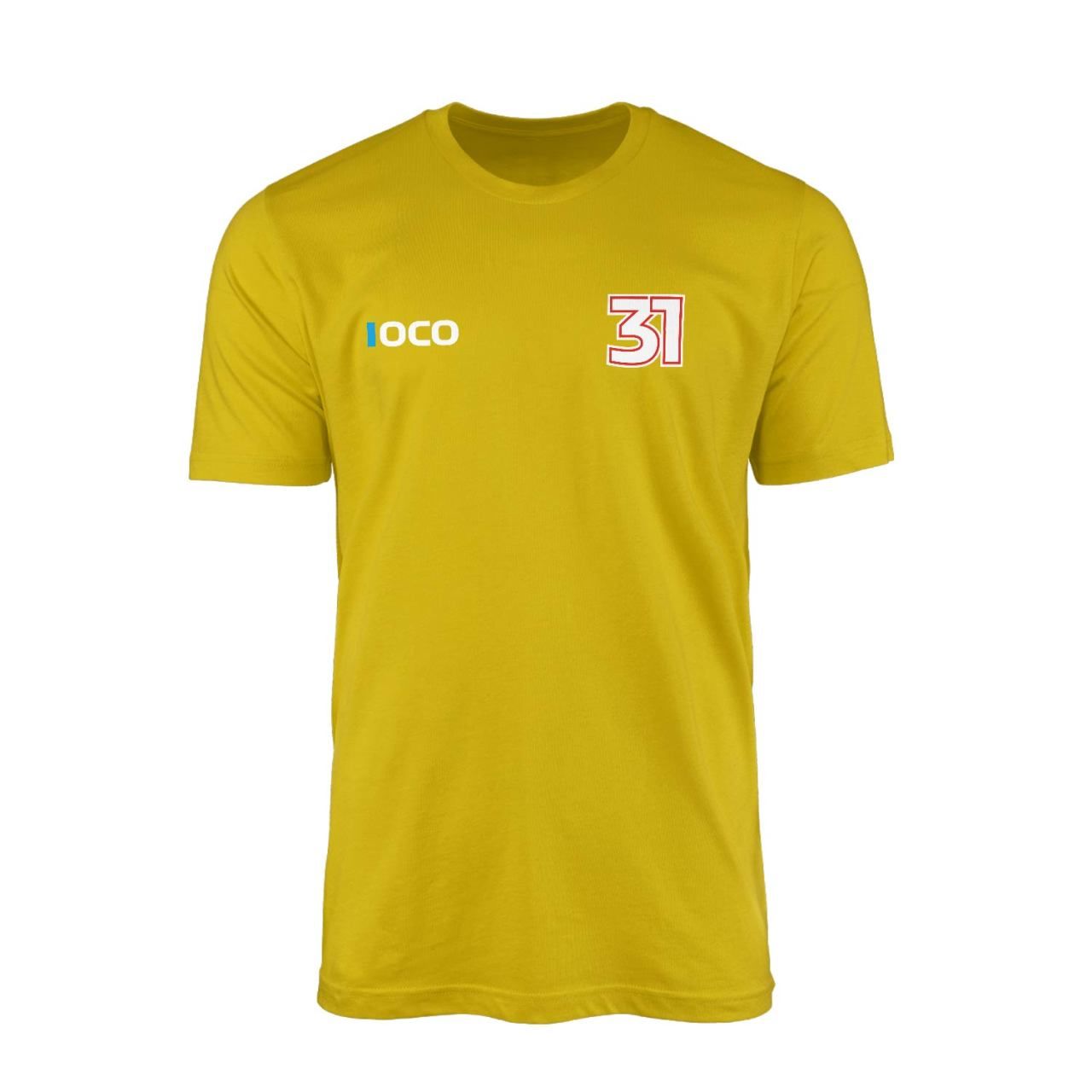 Estaban Ocon 31 Sarı Tshirt