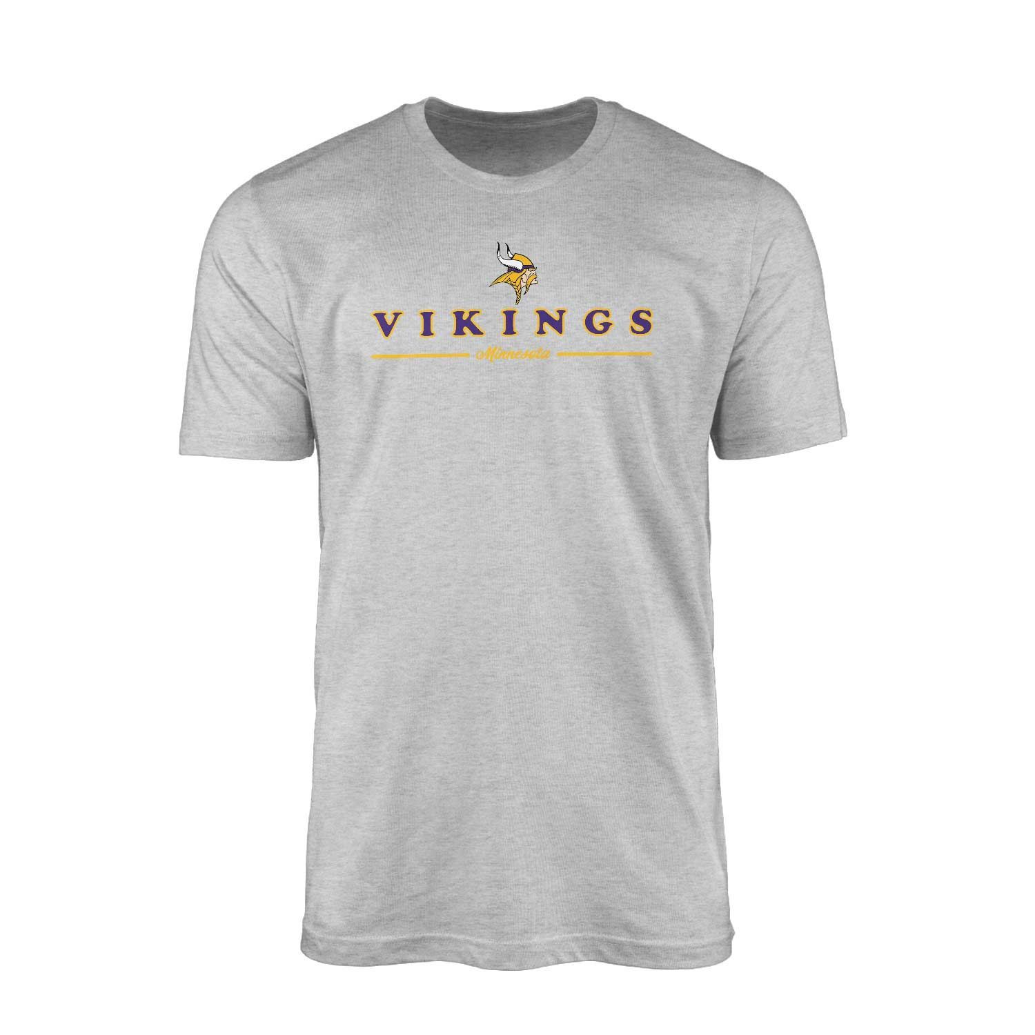 Minnesota Vikings NFL Gri Tişört