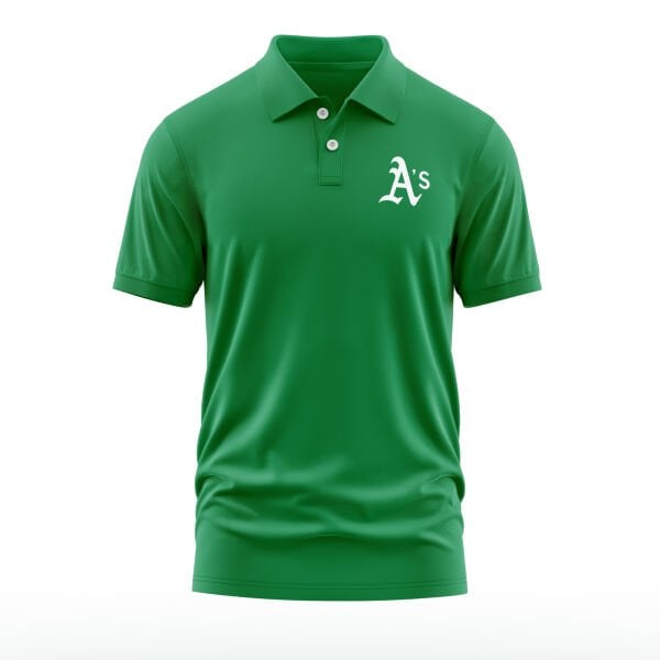 Oakland Athletics Yeşil Polo Tişört