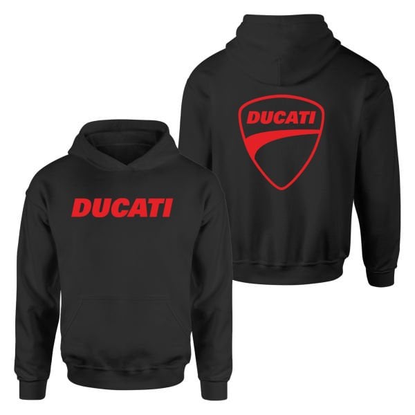 Ducati Corse SE Siyah Hoodie