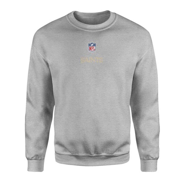 New Orleans Saints Iconic Gri Sweatshirt