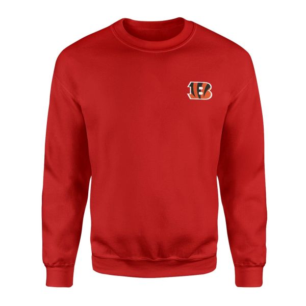 Cincinnati Bengals Superior Kırmızı Sweatshirt