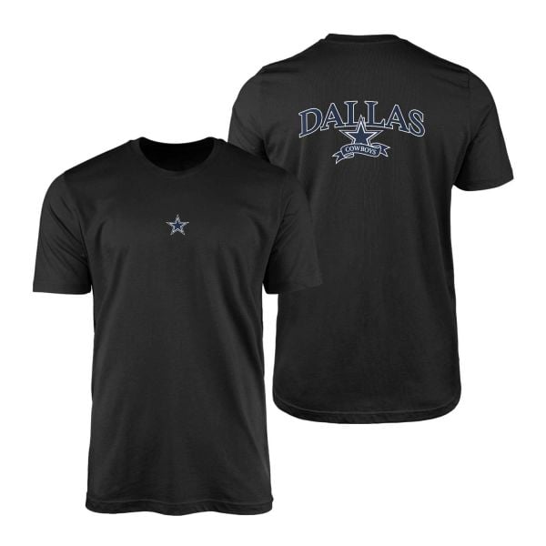 Dallas Cowboys Logo NZ Siyah Tişört