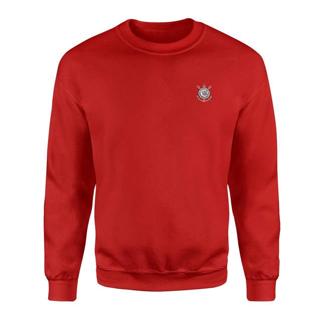 Sport Club Corinthians Paulista Kırmızı Sweatshirt