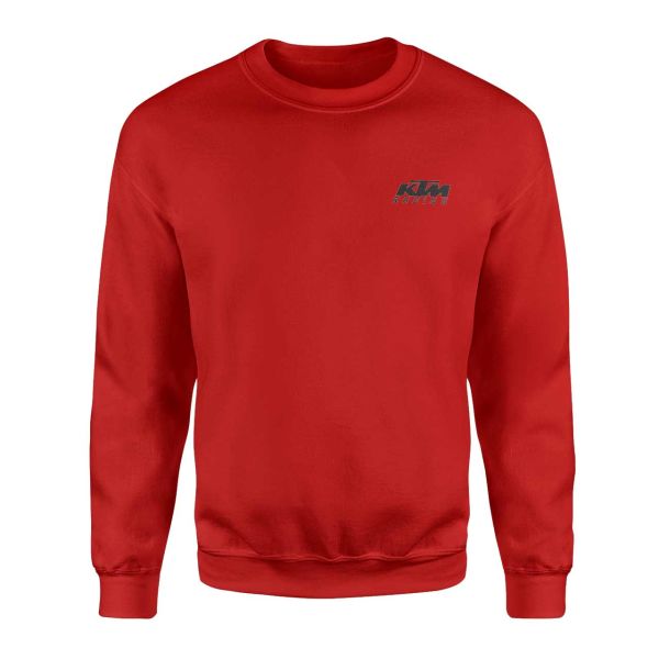 KTM Black Kırmızı Sweatshirt