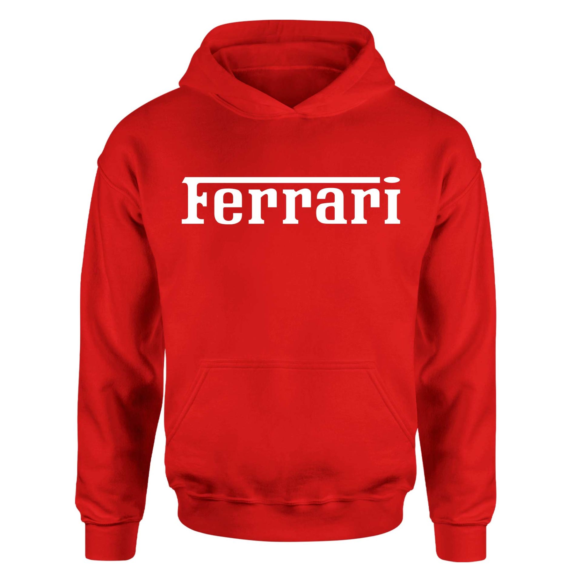 FERRARI Kırmızı Hoodie